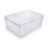 Plastic Food Grade Clear DIY Cookies Box 24Pcs / Pack 21x15x8 Cms - Willow